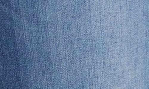 Nydj Teresa Frayed Wide Leg Jeans In Blue