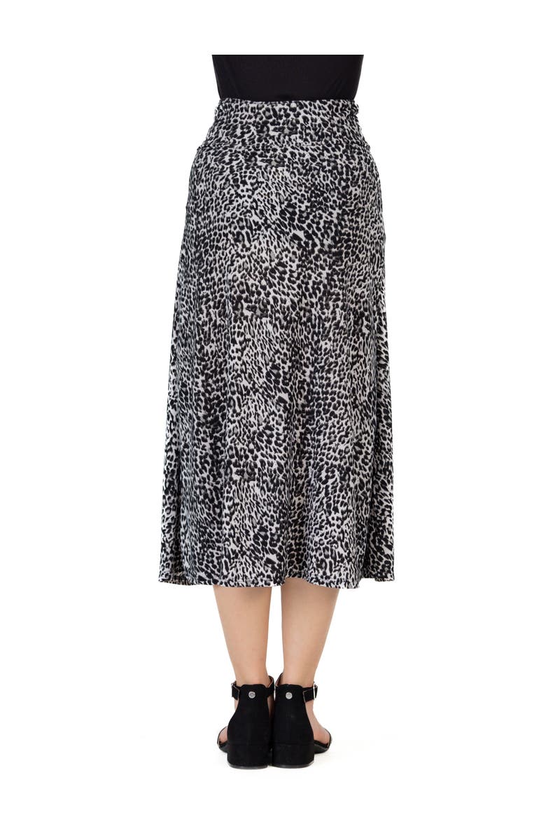 24sevenKid Elastic Waistline Maxi Skirt, Alternate, color, Grey Multi