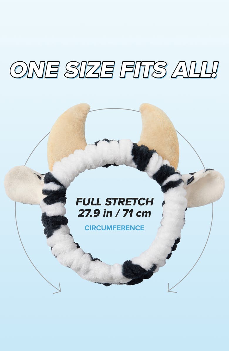 I DEW CARE Cow Headband, Alternate, color, 