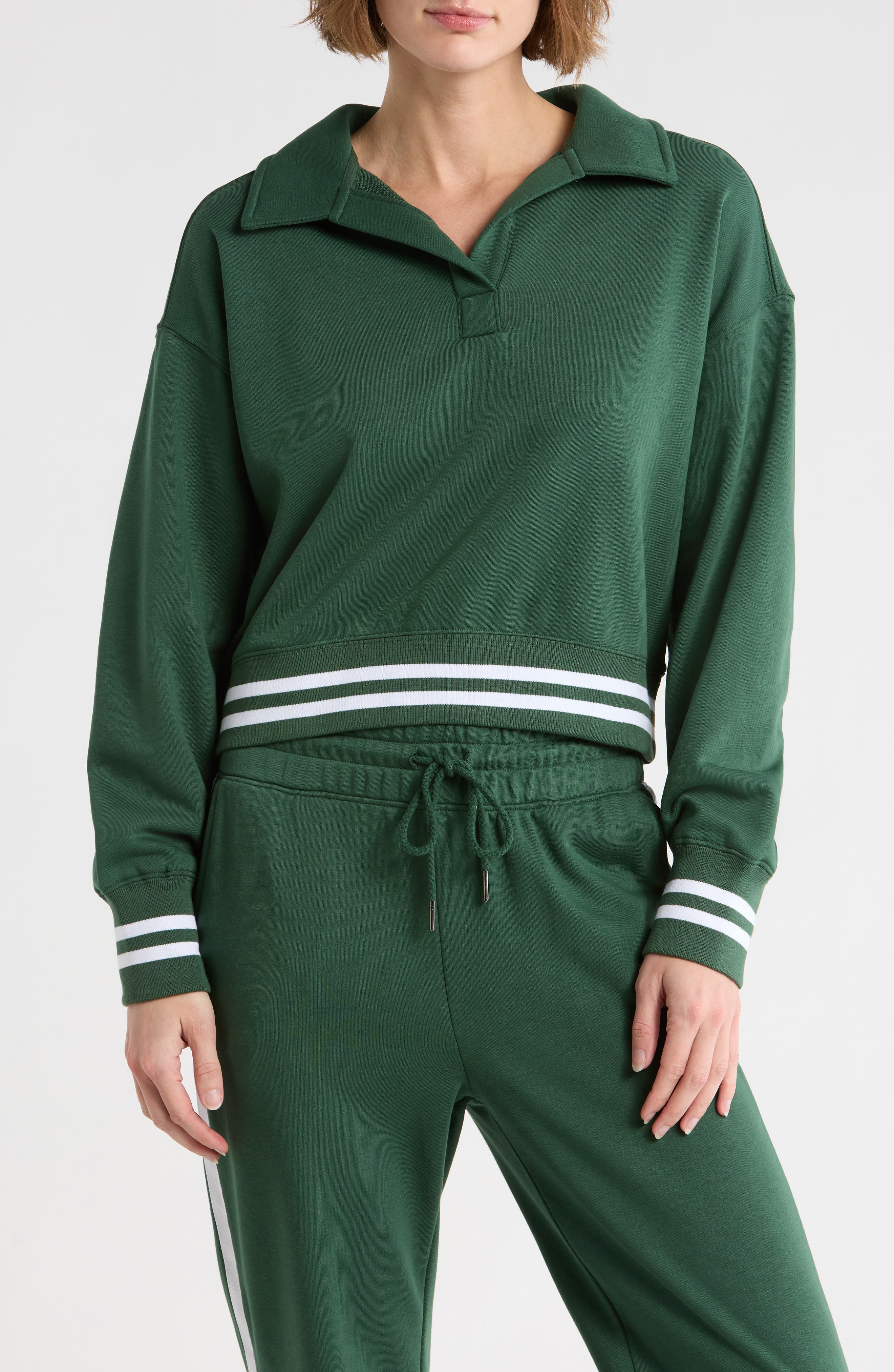 Johnny Collar French Terry Sweatshirt - image 3