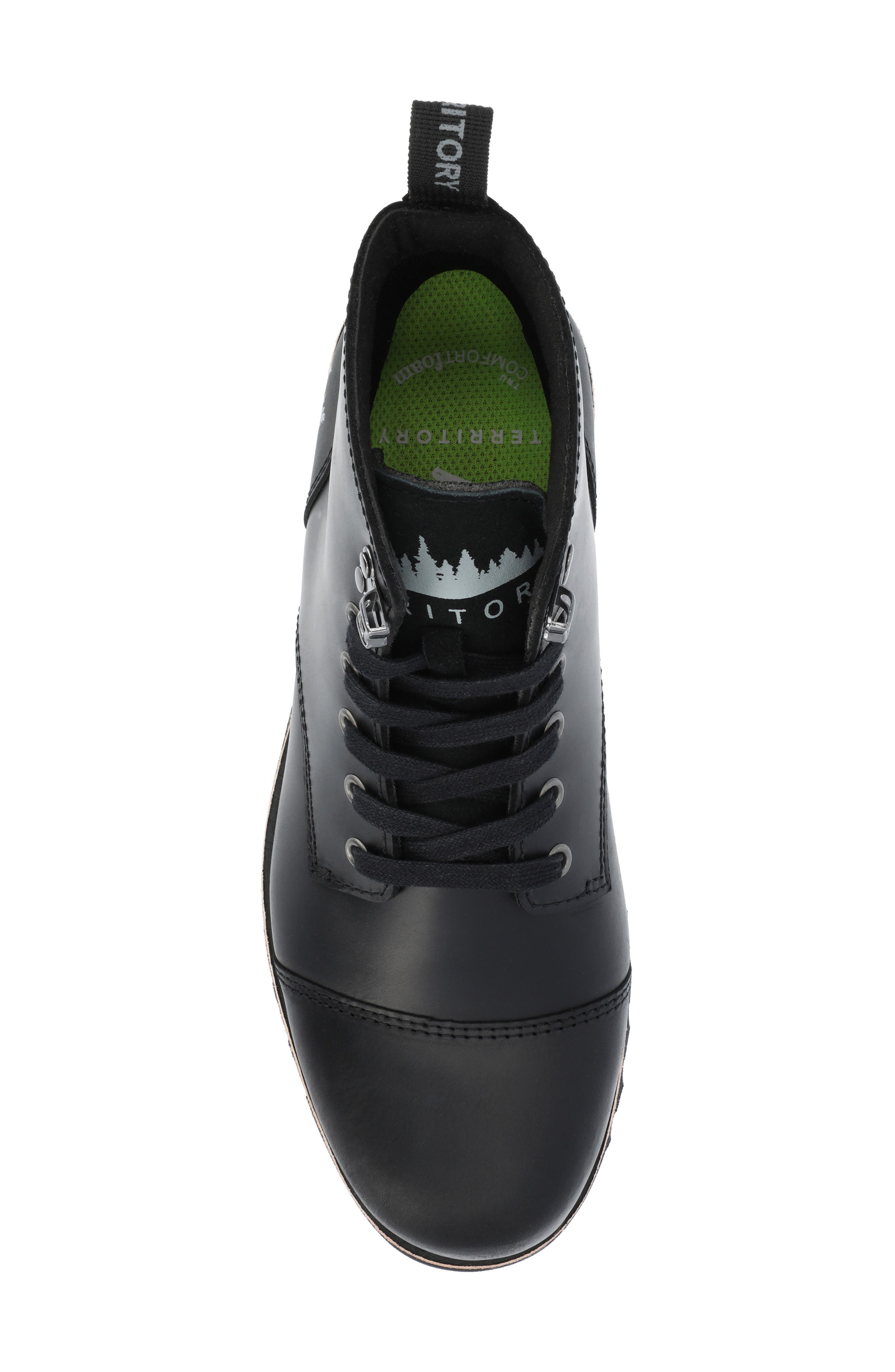 TERRITORY BOOTS Zion Water Resistant Lace-Up Lug Boot - Wide Width, Alternate, color, 