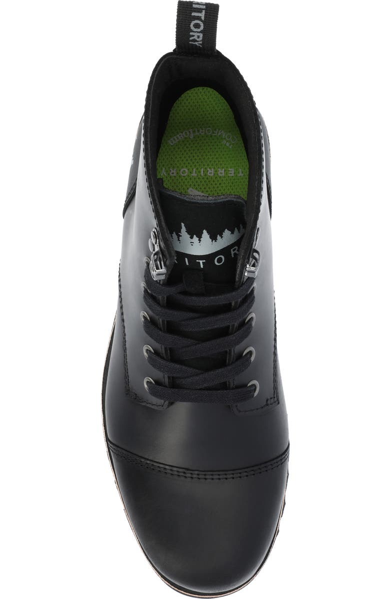 TERRITORY BOOTS Zion Water Resistant Lace-Up Lug Boot - Wide Width, Alternate, color,