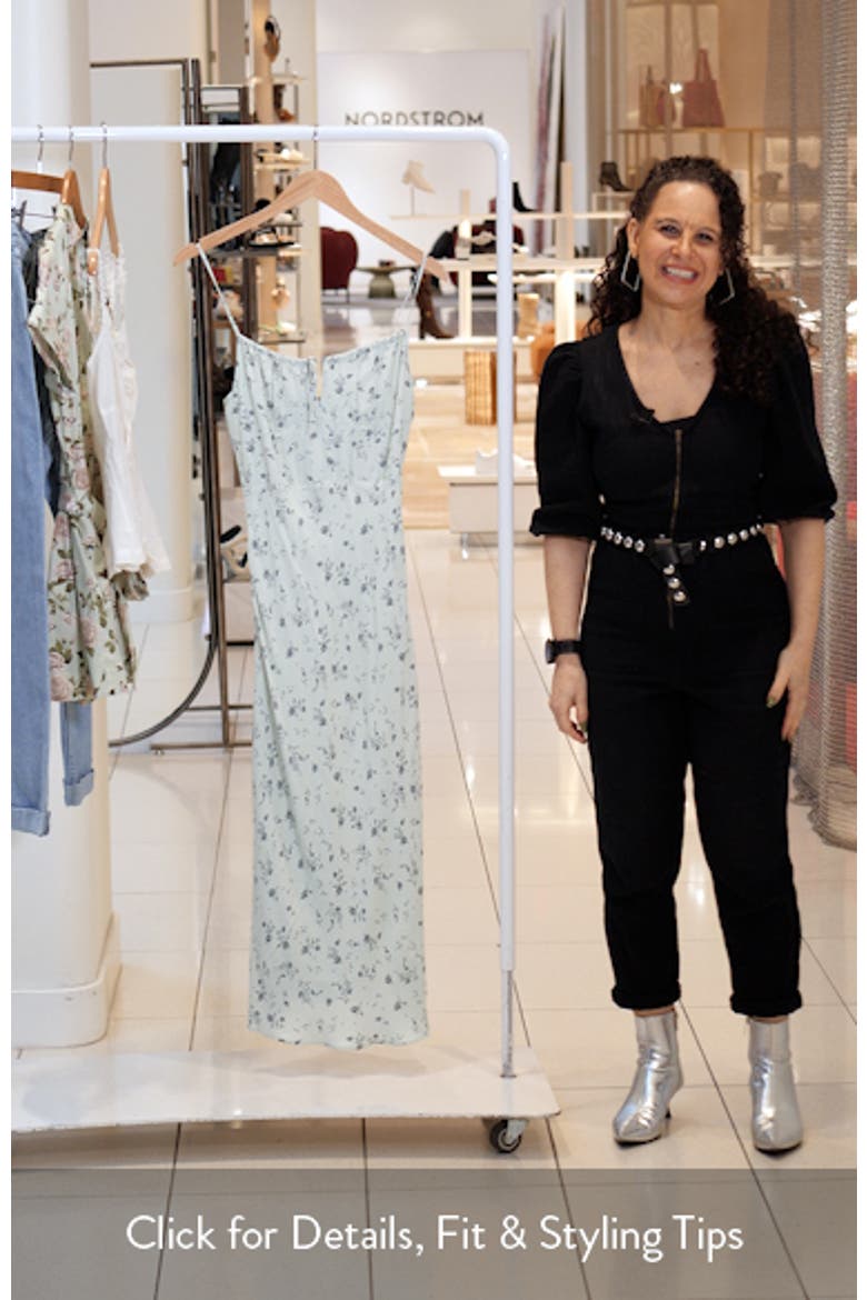 The One That Got Away Floral Crepe Dress video