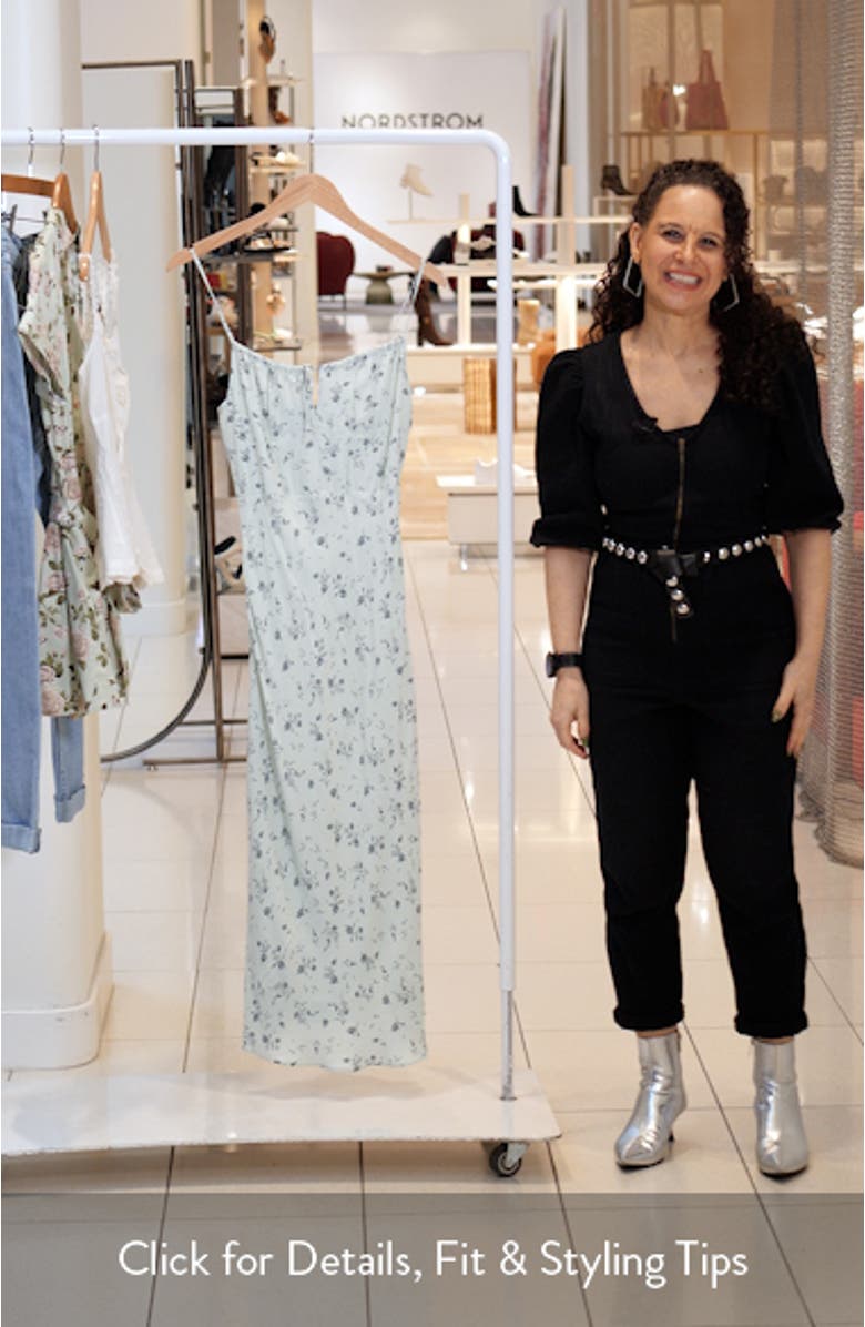 The One That Got Away Floral Crepe Dress, sales video thumbnail