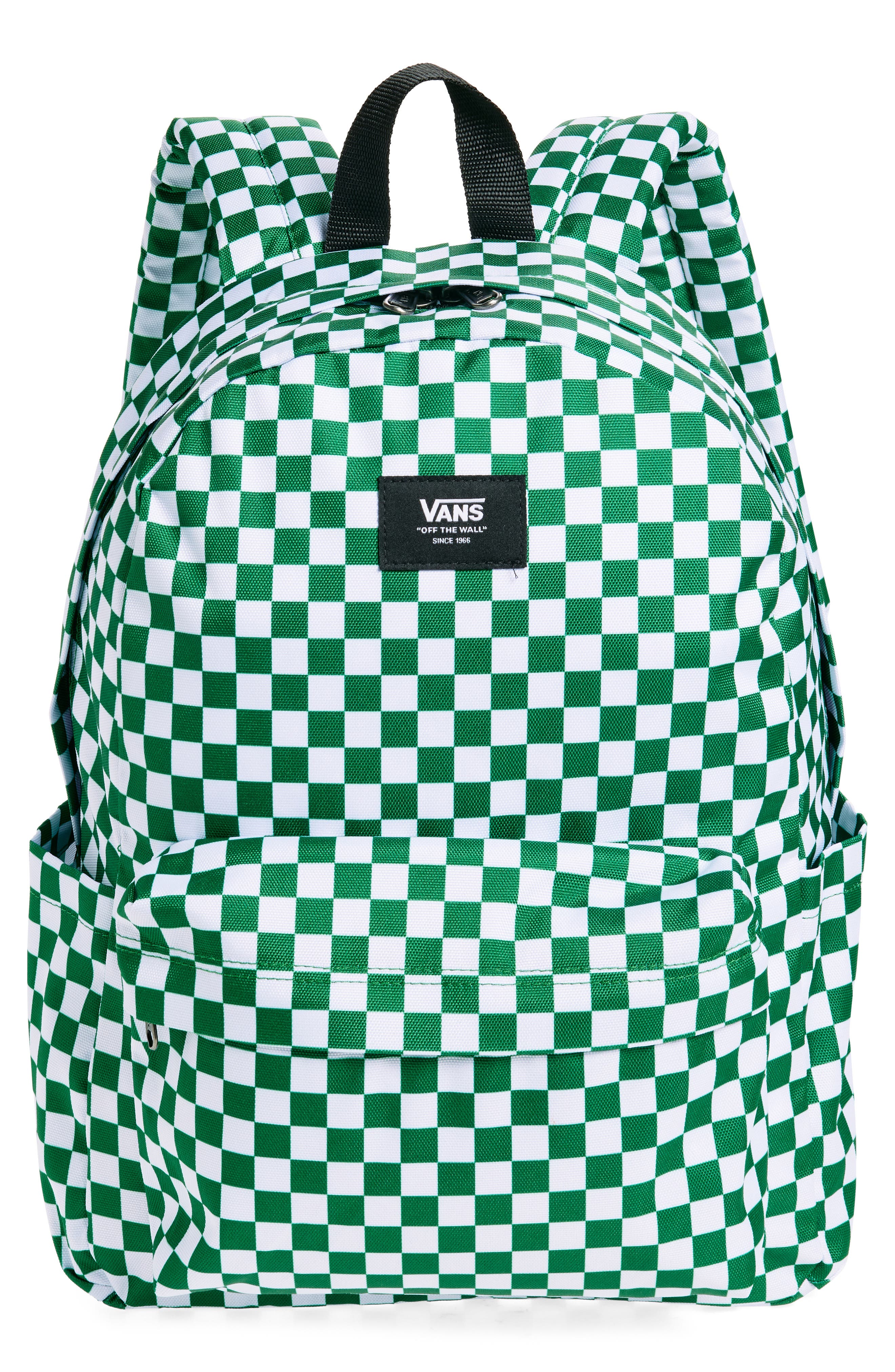 Vans Kids' Old Skool Checkered Backpack, Main, color, 