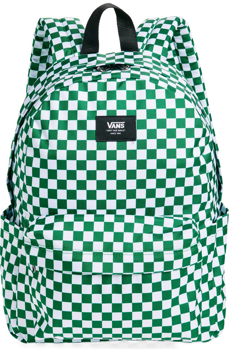 Vans Kids' Old Skool Checkered Backpack, Main, color,