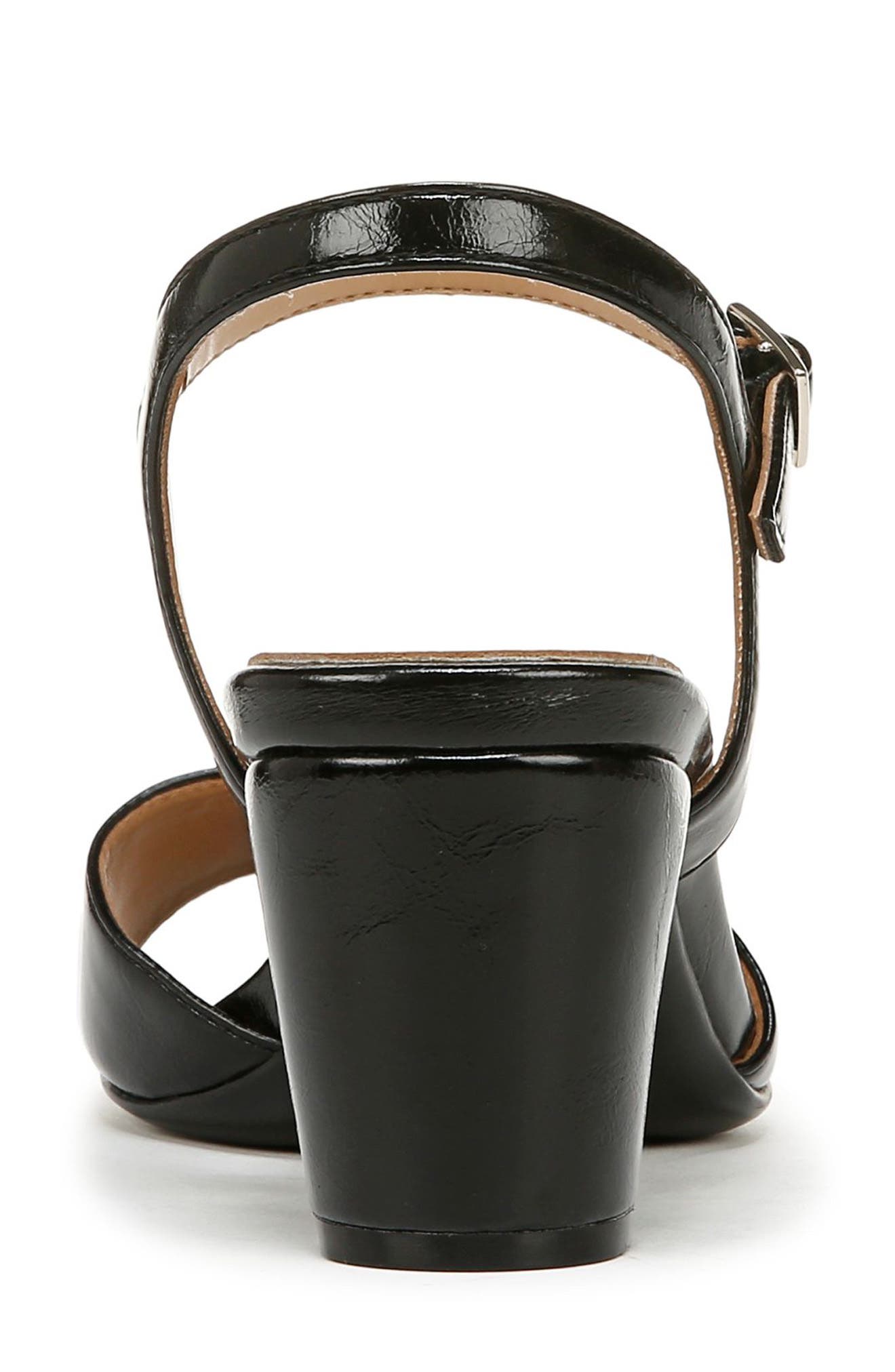 Naturalizer Bristol Ankle Strap Sandal, Alternate, color, Black