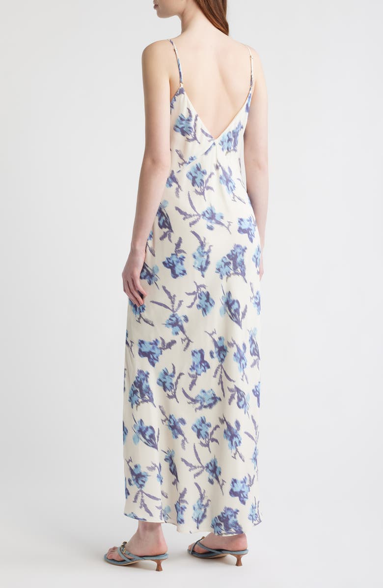 rag & bone Larissa Floral Print Sleeveless Maxi Dress, Alternate, color, Light Floral