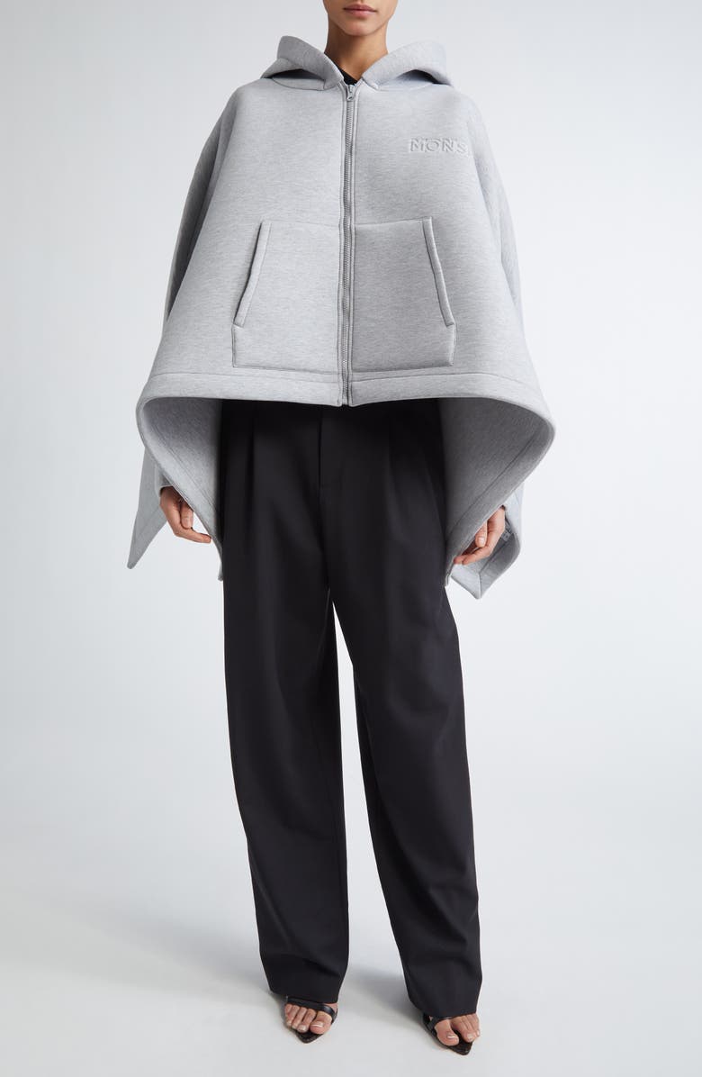 MONSE Oversize Hybrid Hoodie, Alternate, color, 