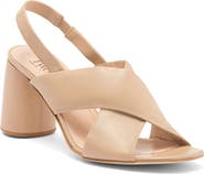 2 Twin Hearts Crisscross Slingback Sandal