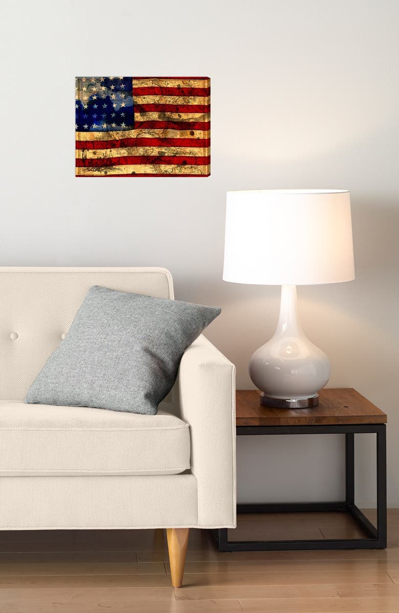 Oliver Gal 'The Flag' Wall Art, Alternate, color, 