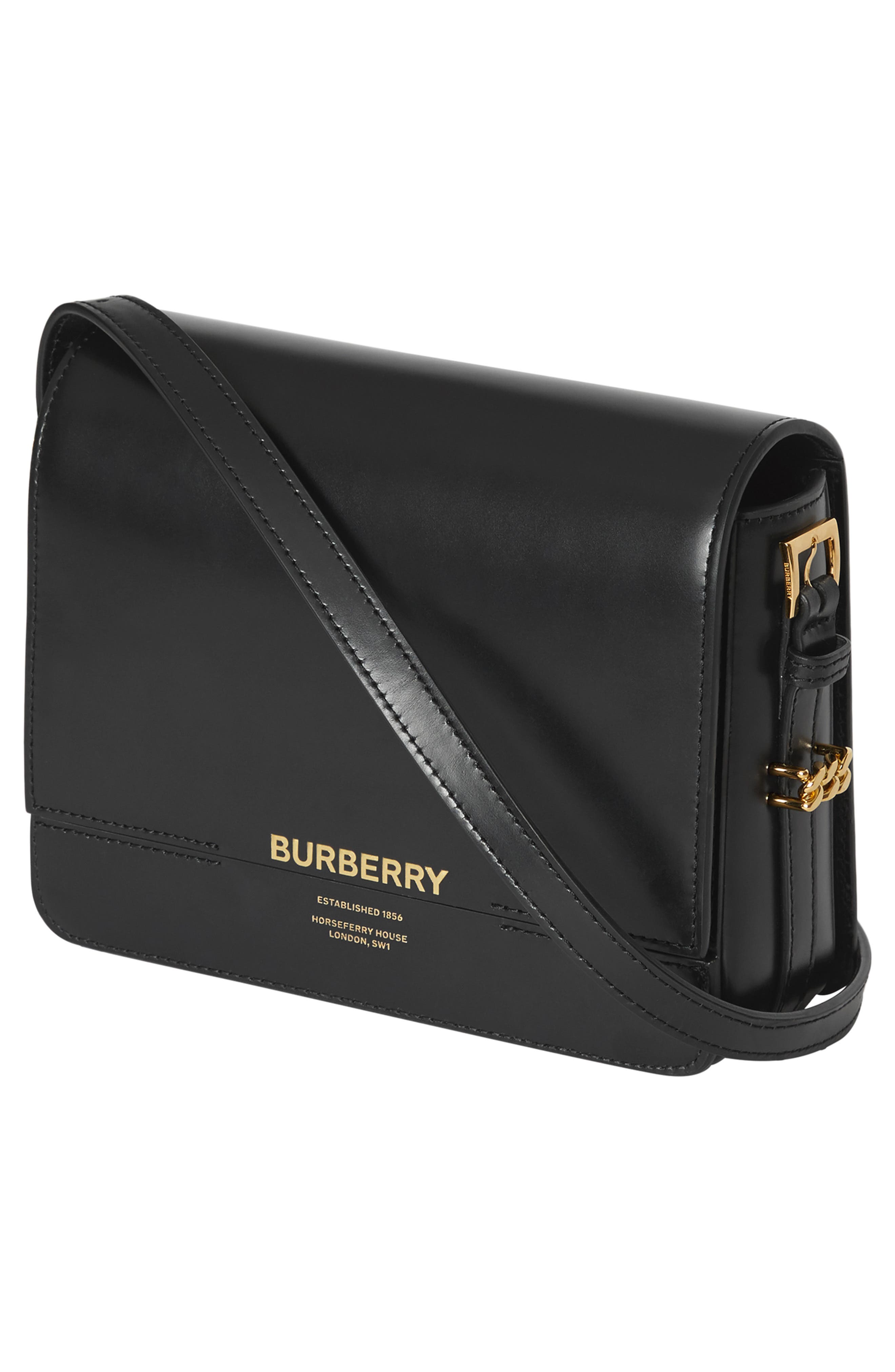Burberry Small Grace Leather Crossbody Bag, Alternate, color, 