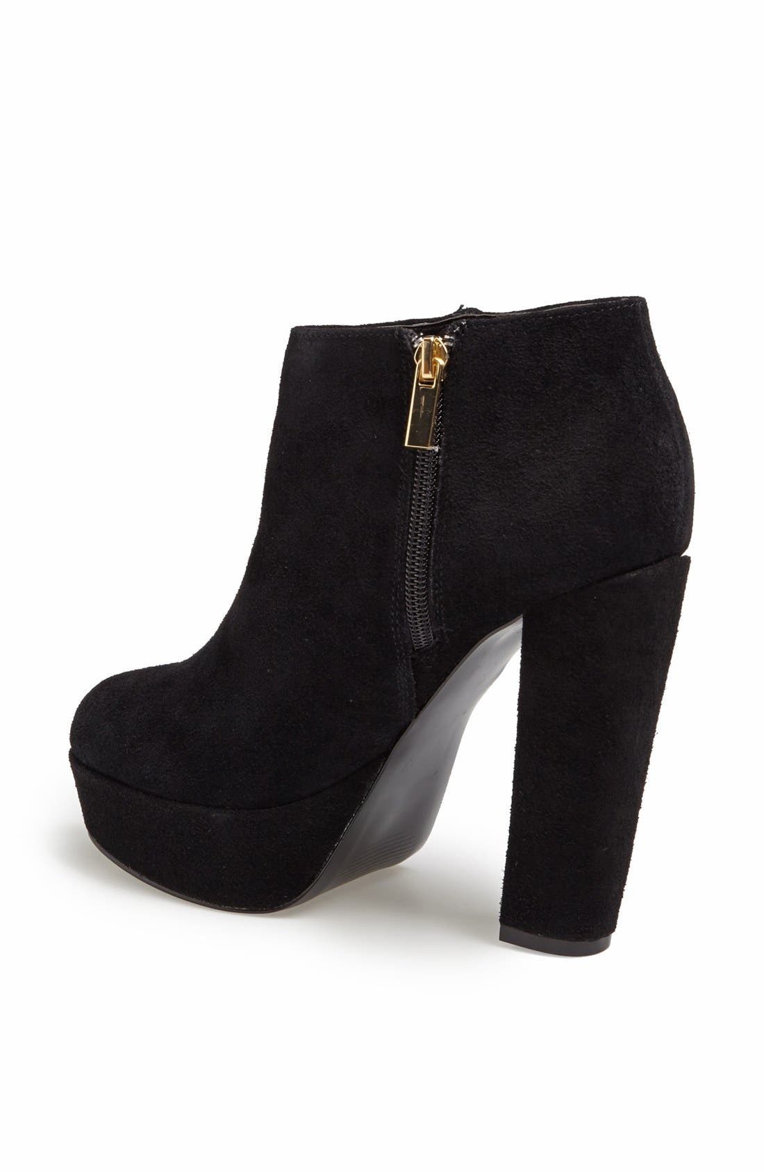 DV by Dolce Vita 'Valensia' Bootie, Alternate, color, BLACK SUEDE