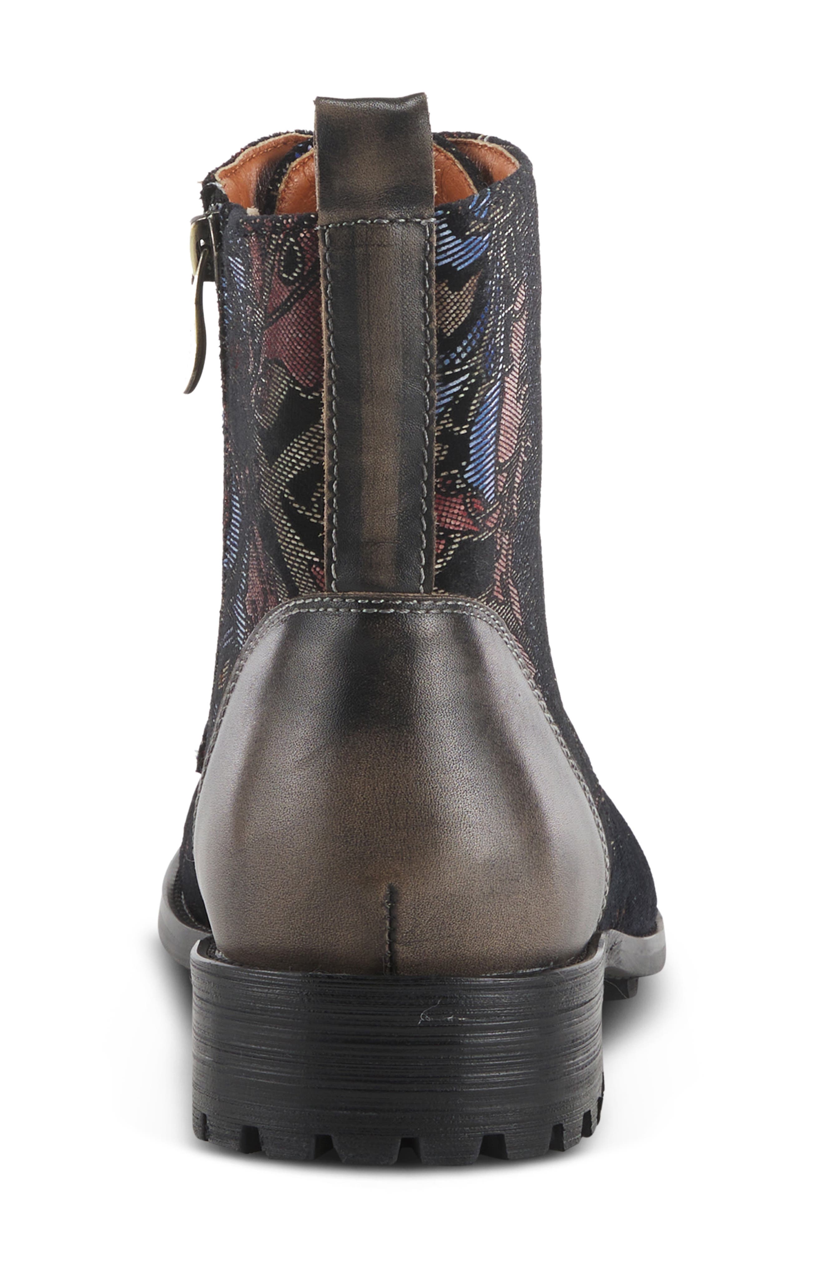 L'Artiste by Spring Step Elton Bootie, Alternate, color, Grey Multi