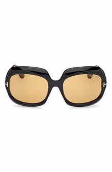 Ren 60mm Geometric Sunglasses