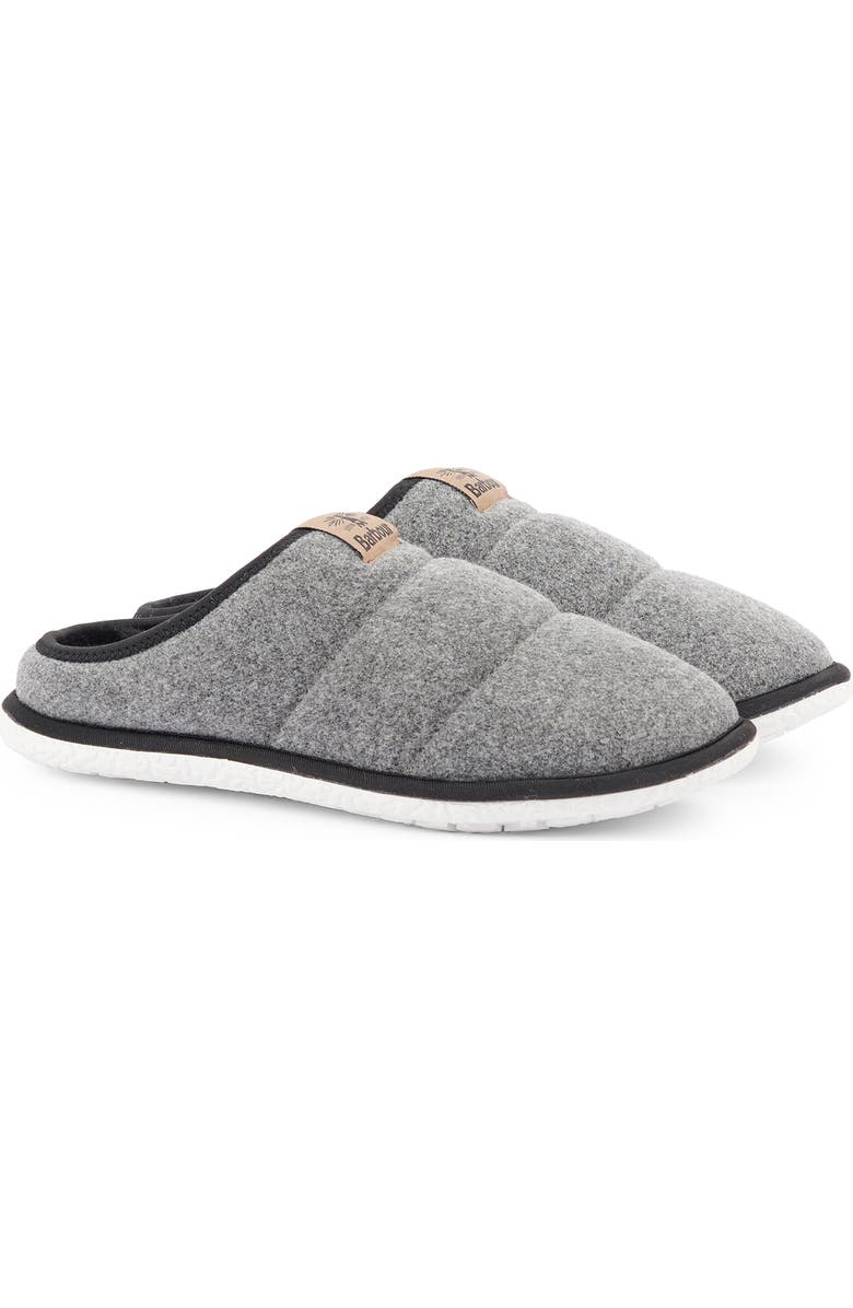 Barbour Nell Faux Fur Lined Quilted Slipper, Main, color,