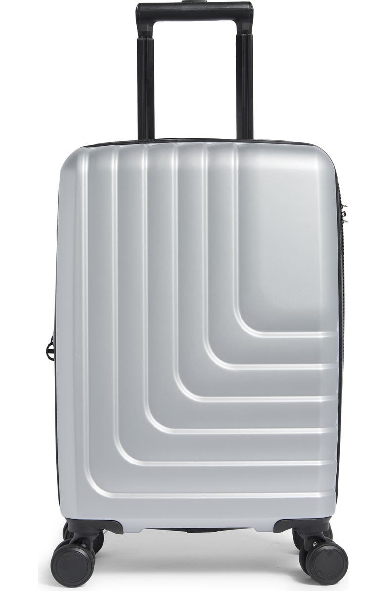 CALPAK Harper 20-Inch Carry-On Luggage, Main, color, Silver