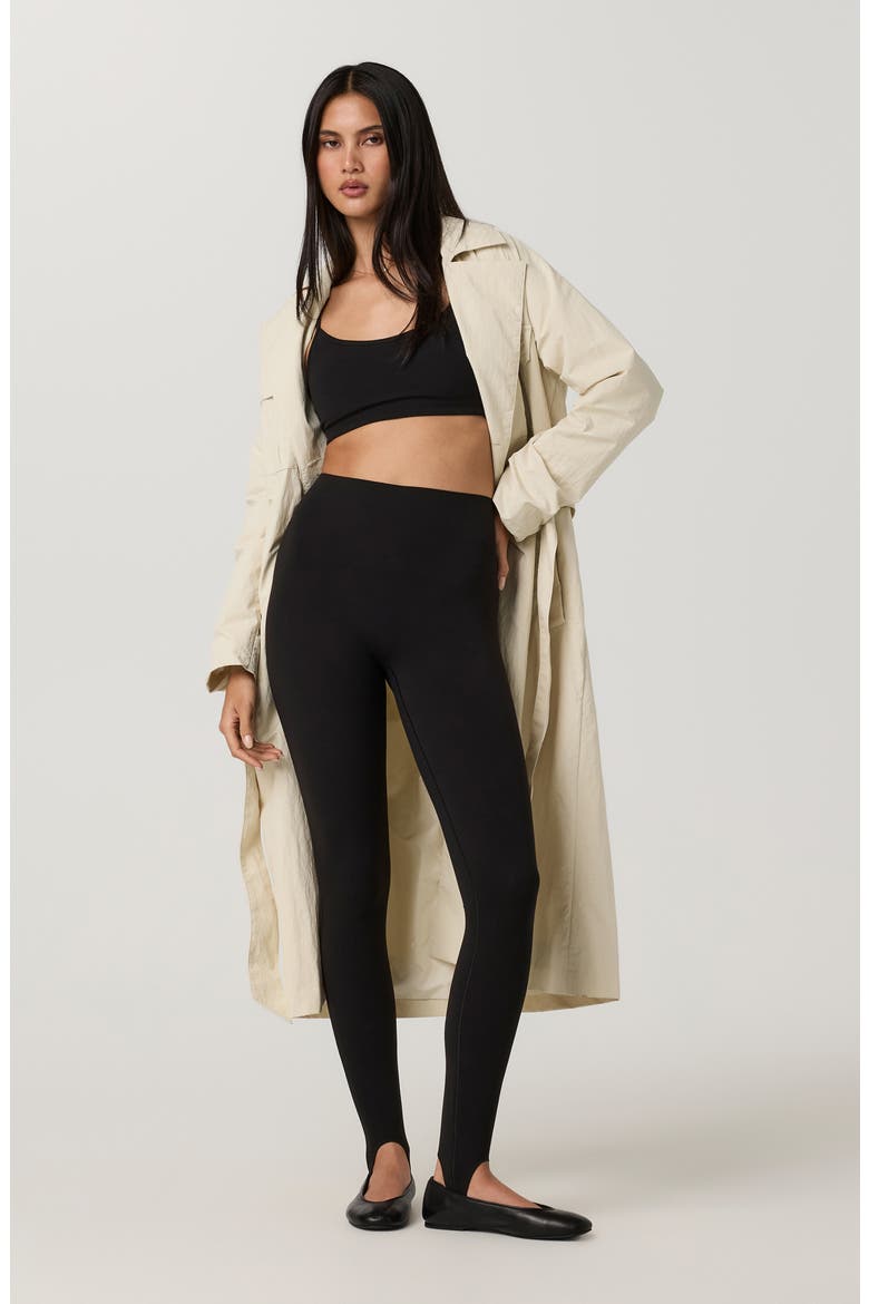 Rhodes Trench Coat, Alternate, color, BONE