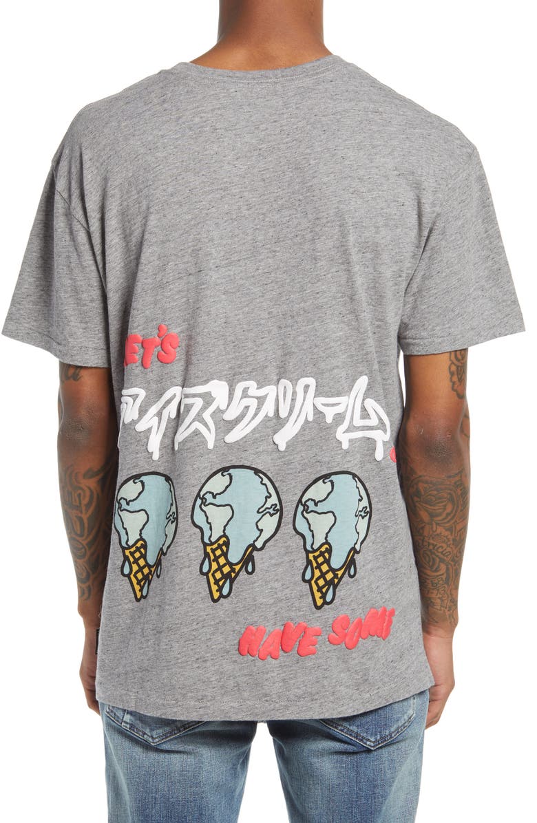 ICECREAM Men's Rising Appliqué Graphic Tee, Alternate, color, 