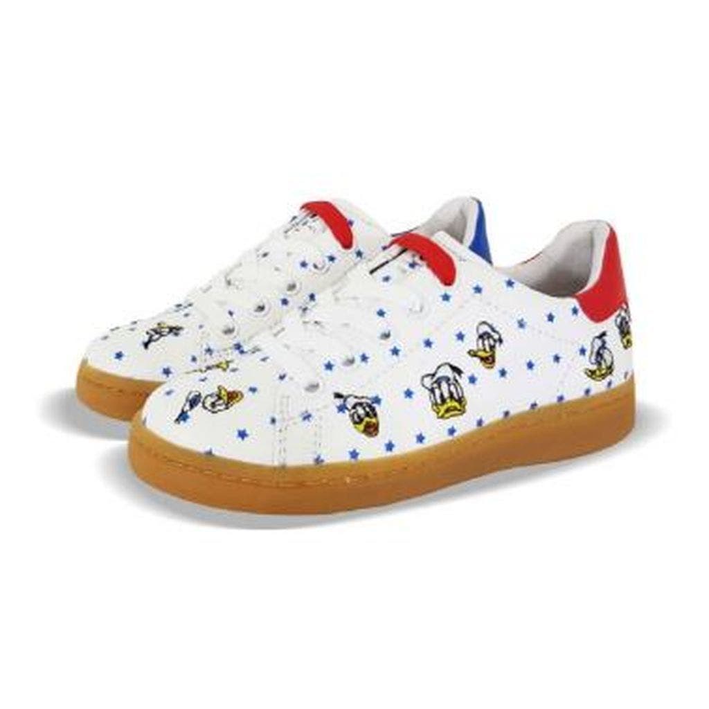 Master of Arts Donald Duck Sneakers, Main, color, White