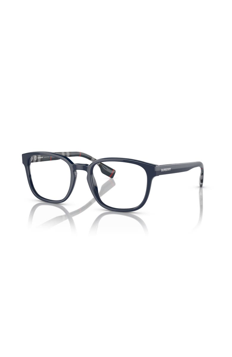 Burberry 51mm Square optical glasses, Main, color, Blue