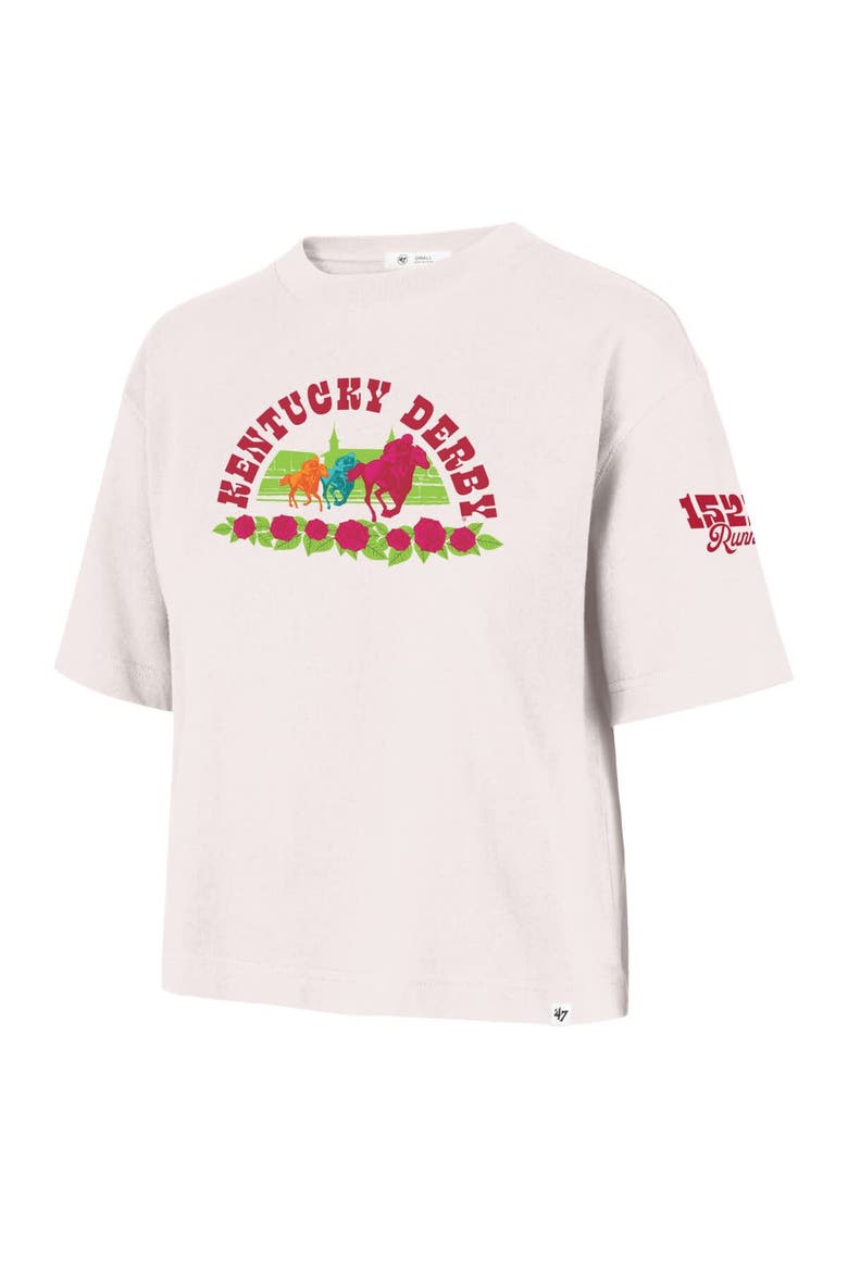 Women's '47 White 152nd Kentucky Derby Reed City T-Shirt, Alternate, color, White