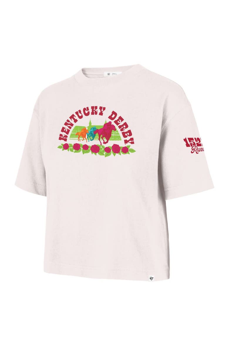 '47 Women's '47 White 152nd Kentucky Derby Reed City T-Shirt, Alternate, color, White