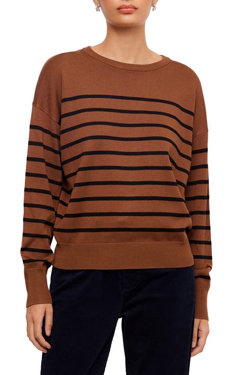 Stripe Crewneck Sweater
