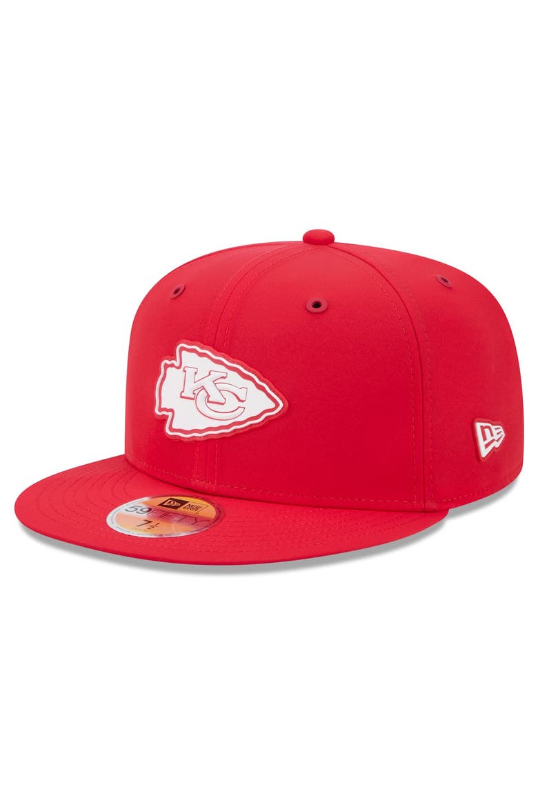 Men's New Era Red Kansas City Chiefs 2026 Sideline 59FIFTY Fitted Hat, Main, color, Red