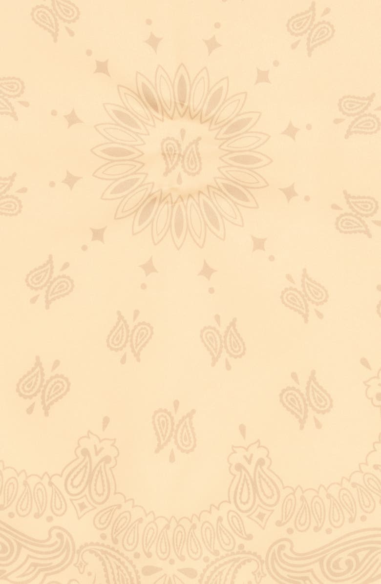 Steve Madden Bandana Print Square Scarf, Alternate, color, Yellow Multi