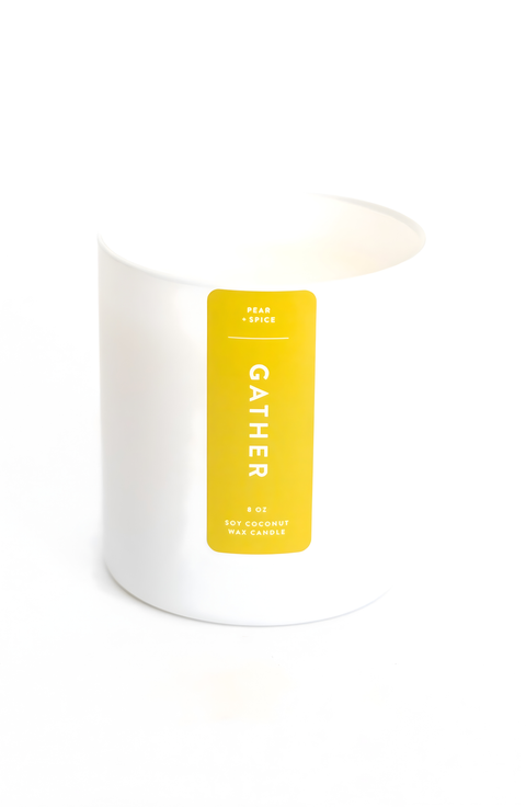 Gather Pear Spice Blend Coconut Soy Candle