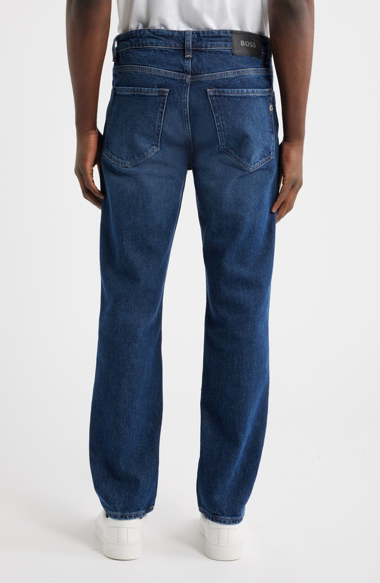 BOSS Ogden Straight Leg Jeans, Alternate, color, Navy
