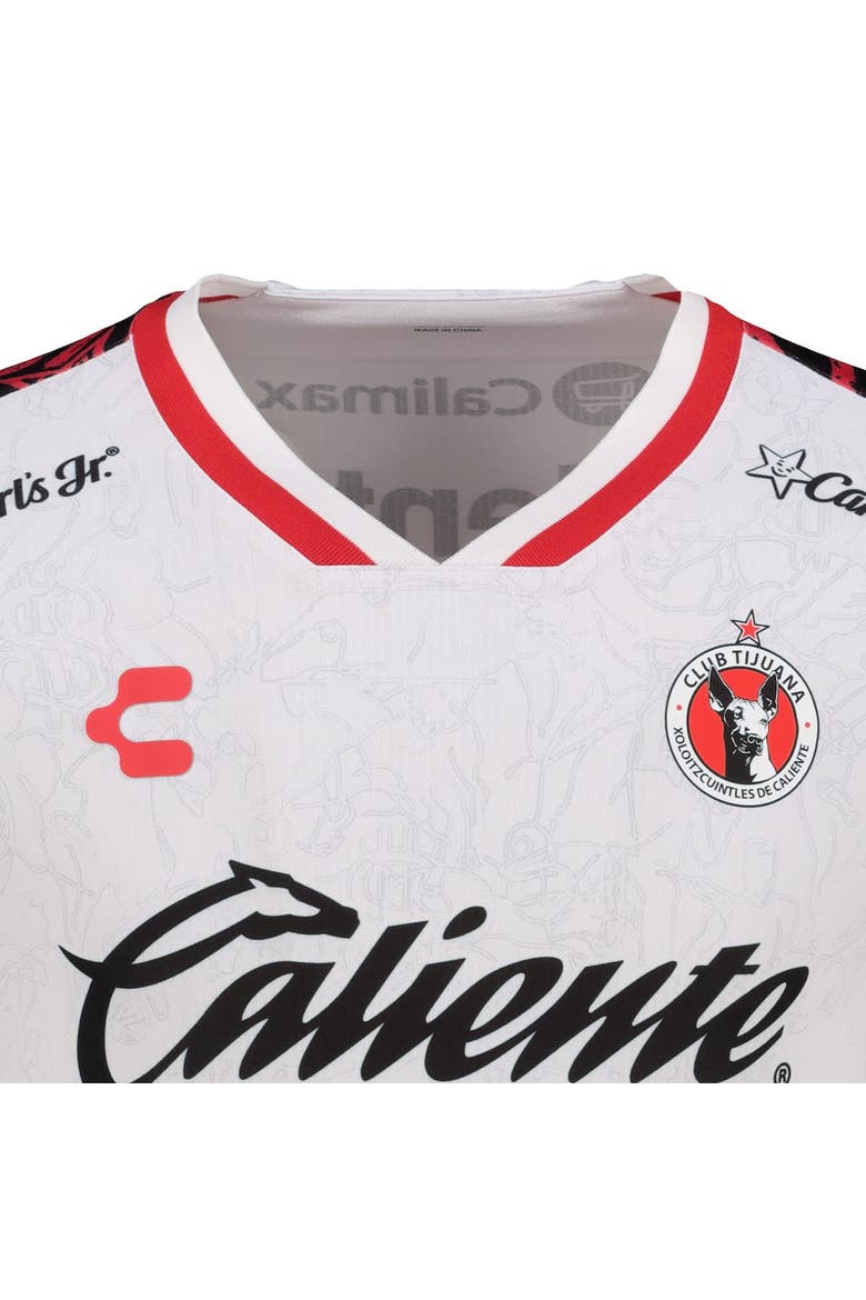 Men's Charly  White Club Tijuana 2025/26 Away Authentic Jersey, Alternate, color, White