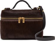 Reiss Ines Genuine Calf Hair Crossbody Bag