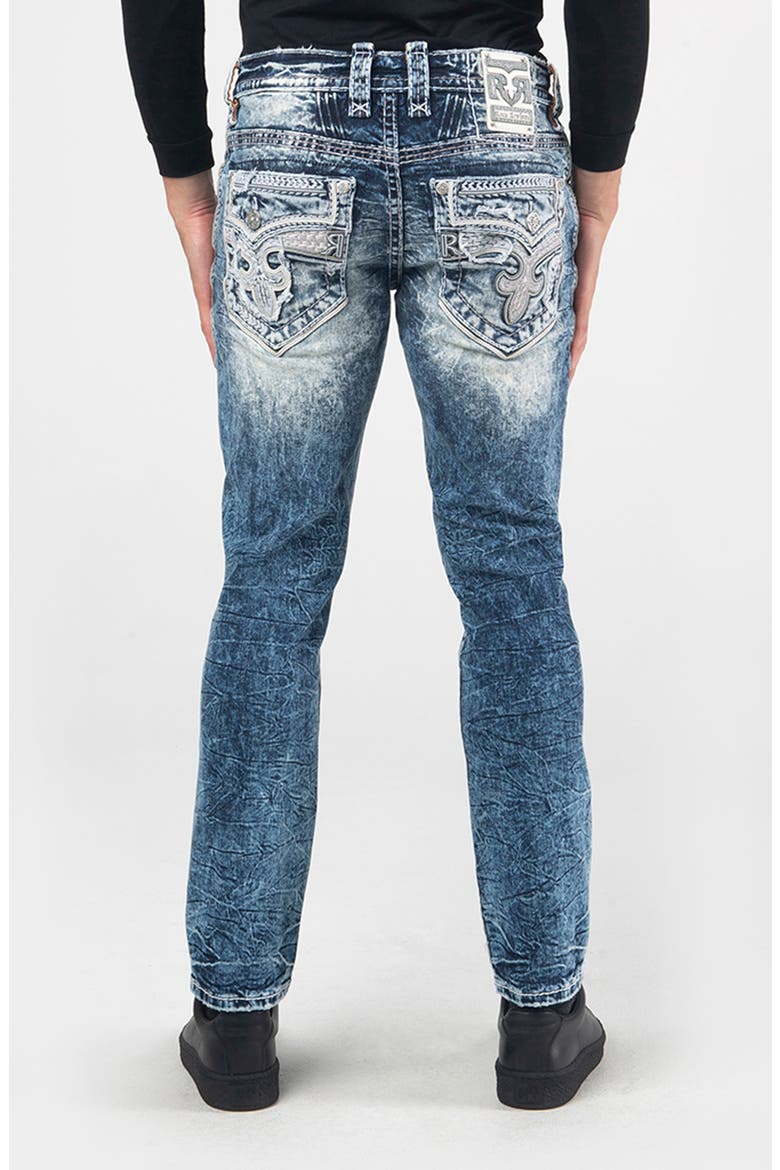 Alternative Straight Leg Stretch Jeans, Alternate, color, TATE