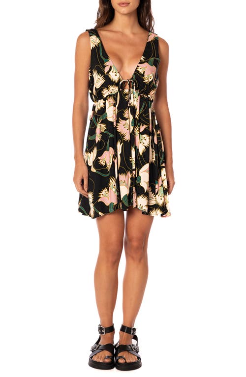 Maaji Floral Dream Nova Cover-up Dress In Black