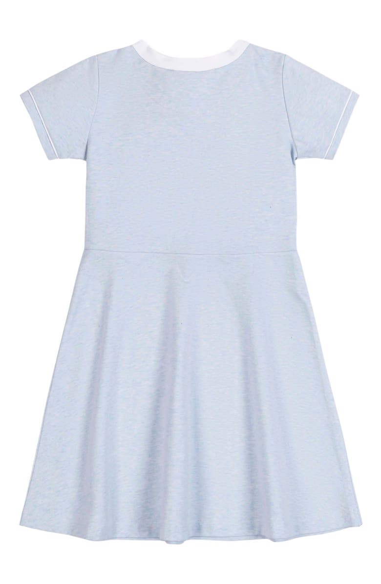 Hope & Henry Girls' Organic French Terry Contrast Dress, Kids, Alternate, color,