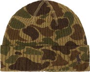Polo Ralph Lauren Printed Camo Beanie