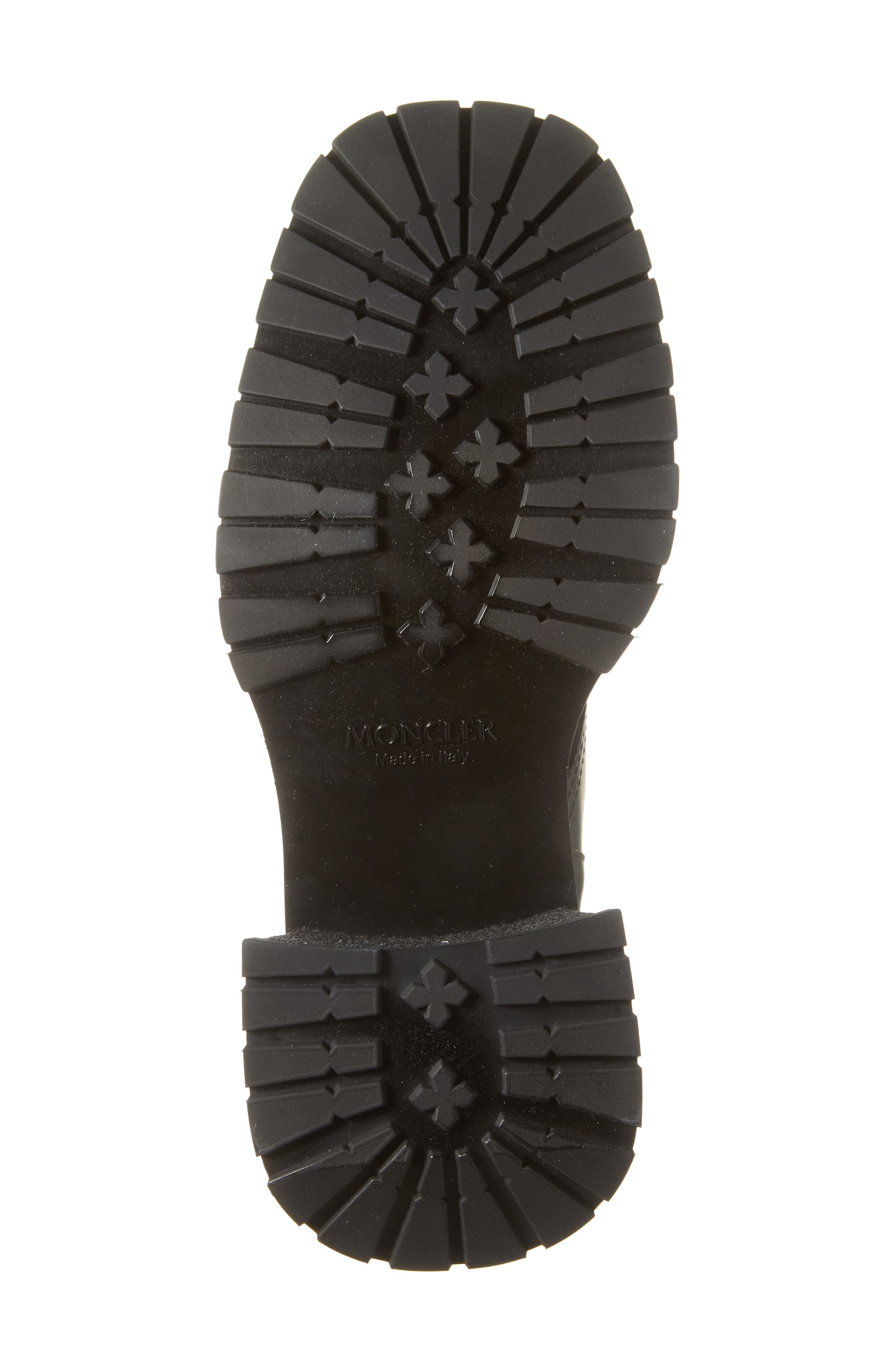 Moncler Gigi Logo Pocket Boot, Alternate, color, Black