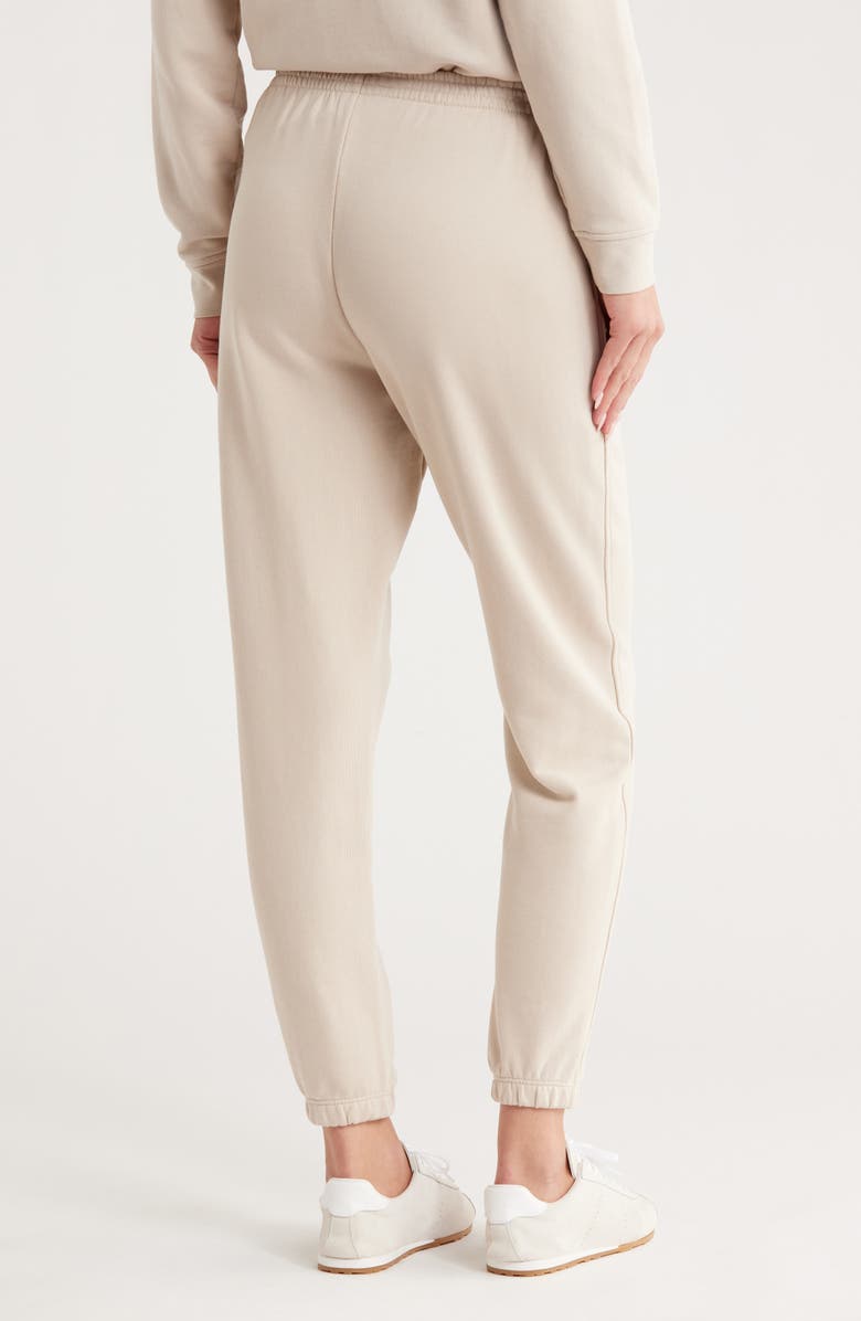 Vince Essential Cotton Joggers, Alternate, color, Light Oat