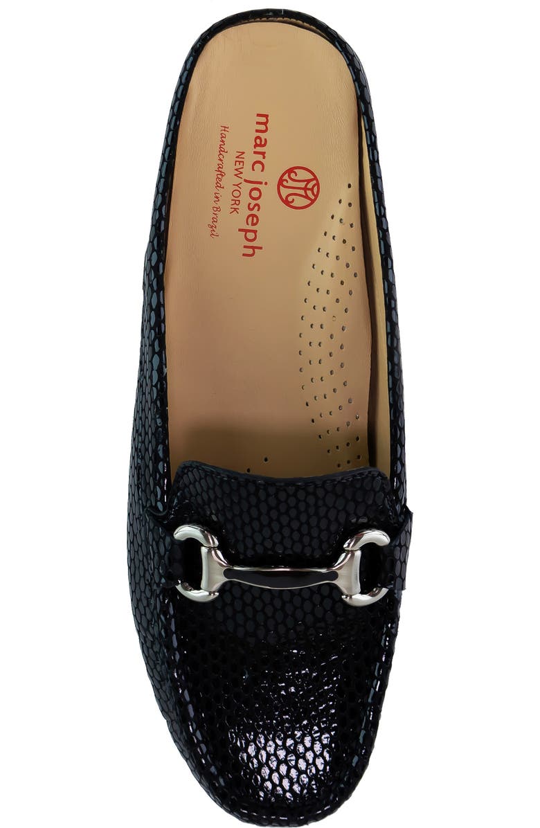 Marc Joseph New York Grand St. Reptile Embossed Loafer Mule, Alternate, color,