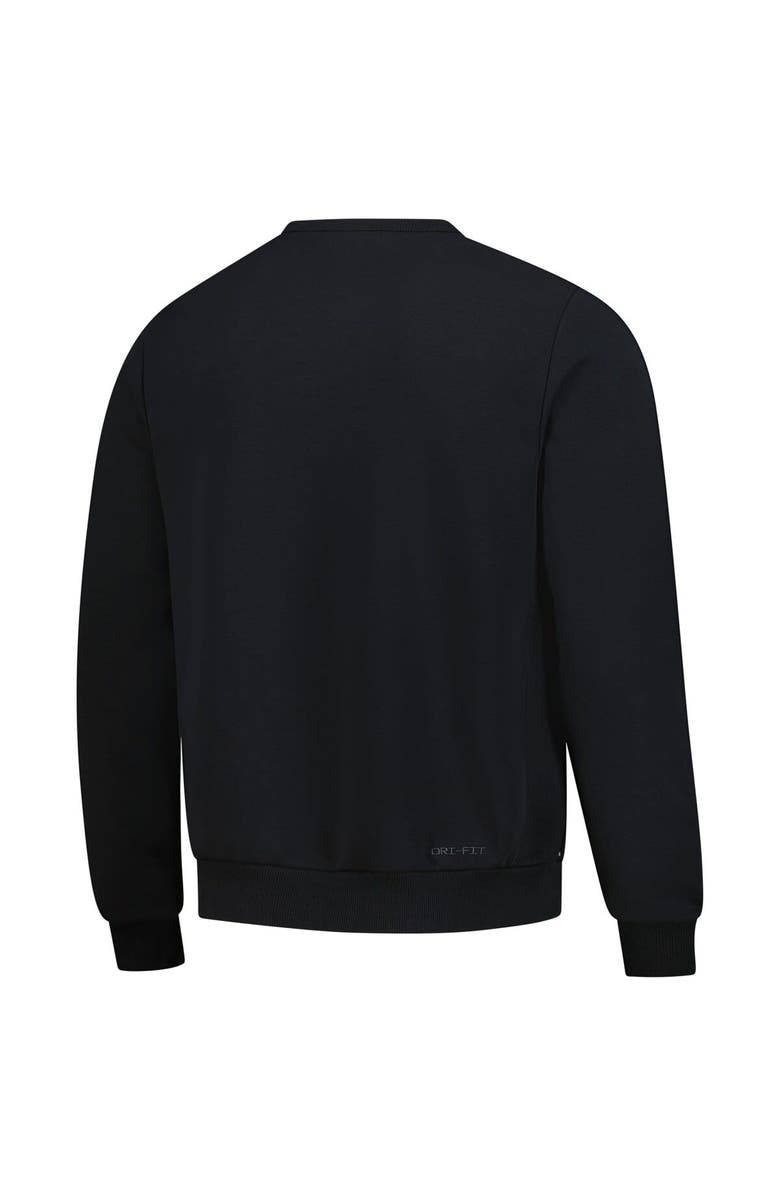 Nike Men's Nike Black Cleveland Cavaliers Authentic Standard Issue Travel Dri-FIT Sweatshirt, Alternate, color, Black