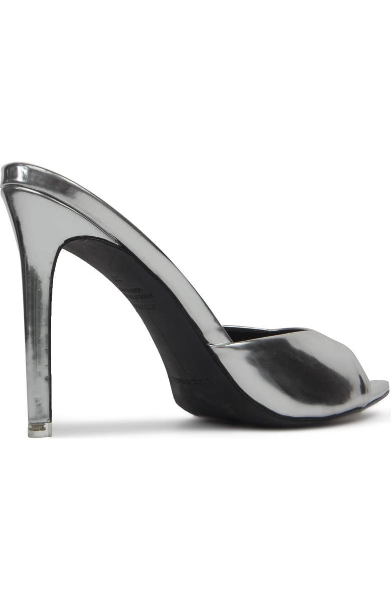 BLACK SUEDE STUDIO Brea Metallic Peep Toe Pump, Alternate, color,