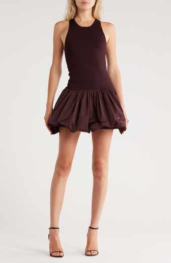 A.L.C. Eloise Sleeveless Bubble Hem Minidress