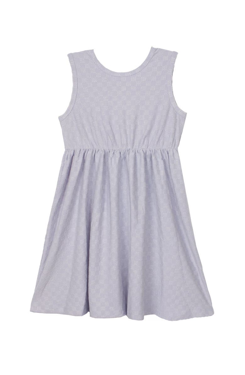 Mabel + Honey Malibu Drop Waist Purple Dress, Main, color, Purple