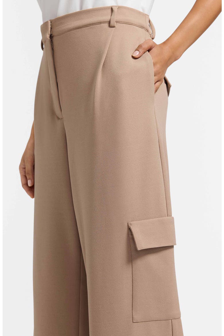 Elizabeth Wide Leg Pants, Alternate, color, KHAKI BEIGE
