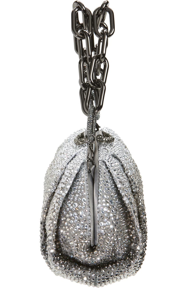 JUDITH LEIBER COUTURE Gemma Crystal Embellished Dégradé Clutch, Alternate, color,