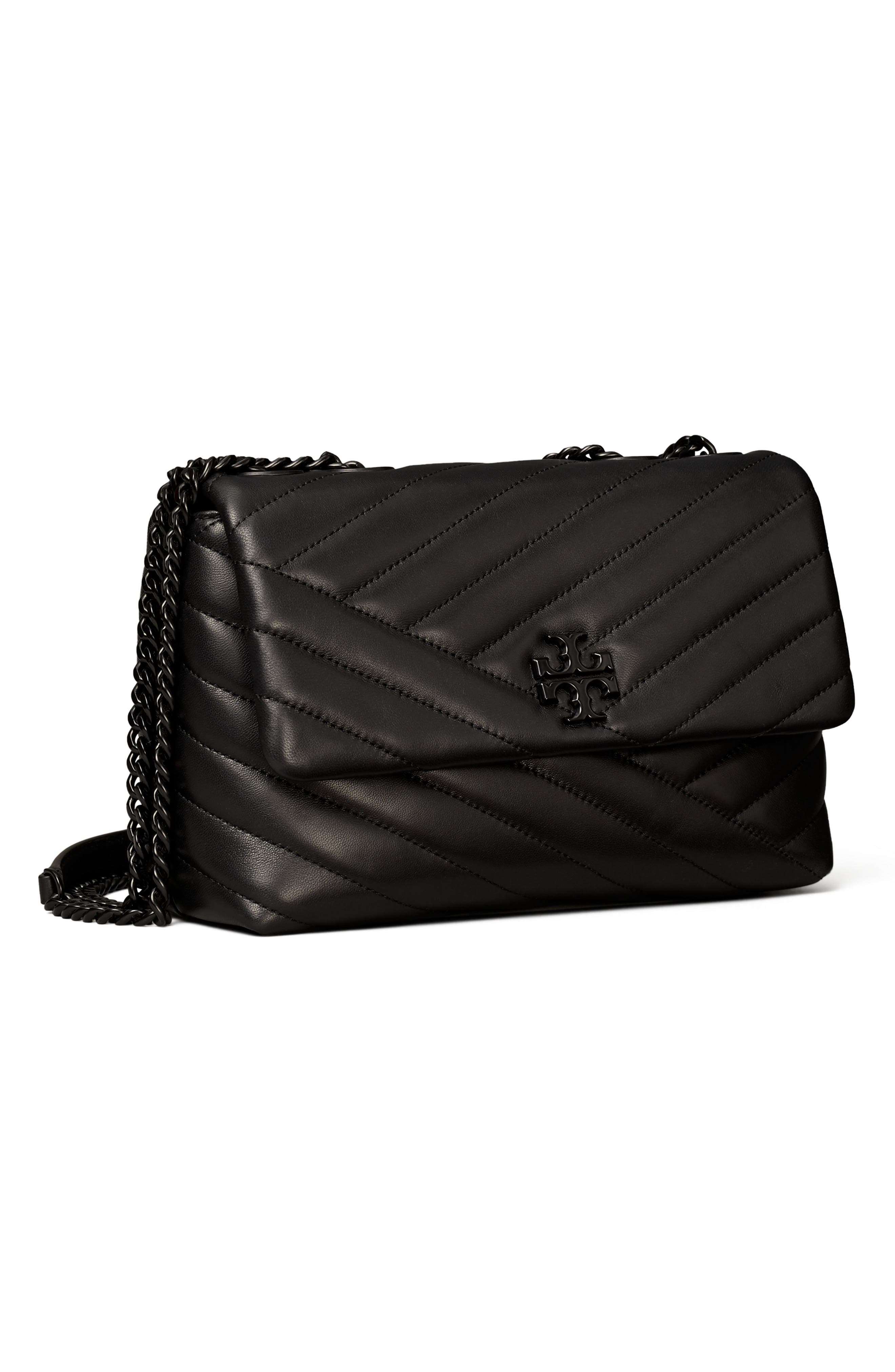Tory Burch Kira Chevron Quilted Leather Crossbody Bag, Alternate, color, 