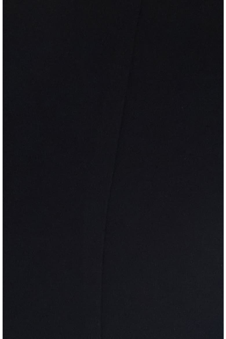 Martini Long Sleeve Draped Minidress, Alternate, color, ONYX