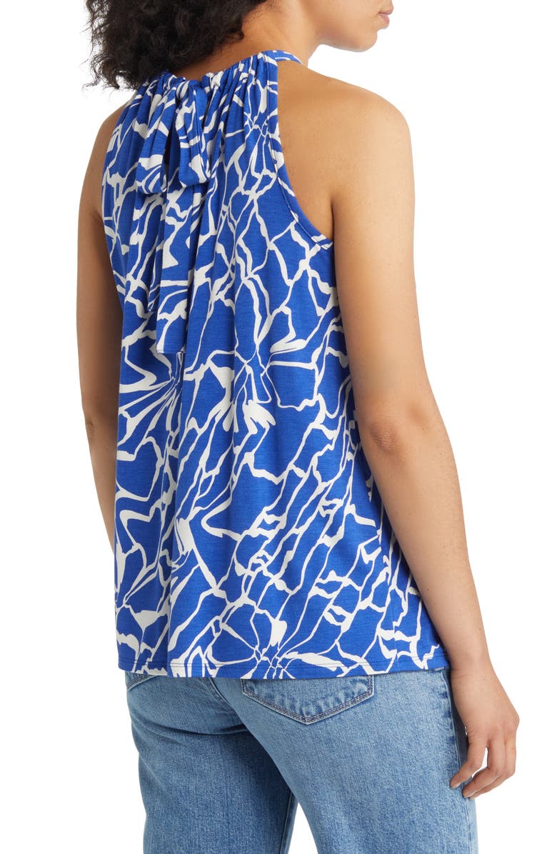Loveappella Print Tank, Alternate, color, Electric Blue